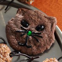 Halloween Black Cat Cookies_image