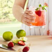 Summertime Strawberry Mojito image