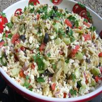 Greek Orzo Artichoke Salad_image
