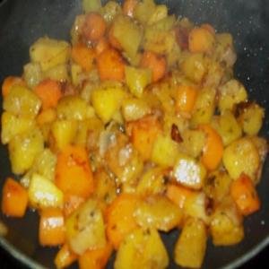 Sauteed Pumpkin with Carrots & Onions_image