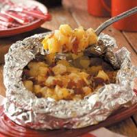 Three Cheese Campfire Potatoes Recipe - (4.3/5) image
