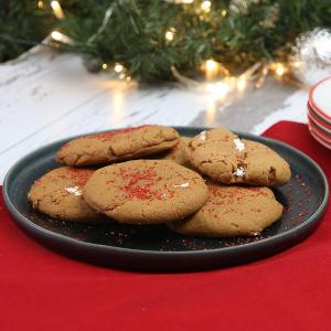 Fluff-Stuffed Gingerbread Christmas Cookies Recipe by Tasty image