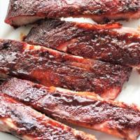 Wood Pellet Pork BBQ Ribs_image