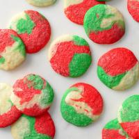 Swirled Mint Cookies image