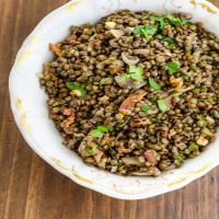 Warm French Lentil Salad with Bacon & Herbs Recipe - (4.4/5)_image