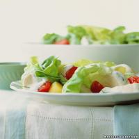 Chicken, Potato, and Butter Lettuce with Lemon-Garlic Dressing_image