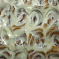 CINNAMON ROLLS WITH CREAM CHEESE FROSTING_image