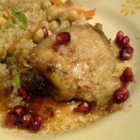 Moroccan Roasted Pomegranate Chicken image