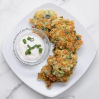 Zucchini Parmesan Fritters Recipe by Tasty_image