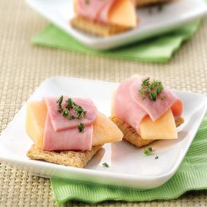 Ham & Melon Wrap image