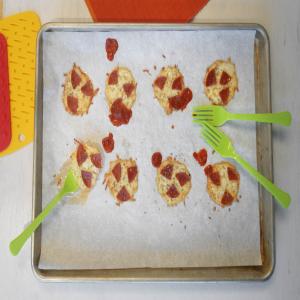 Mini No-Crust Pepperoni Pizzas image
