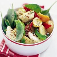 New potato & roasted pepper salad image