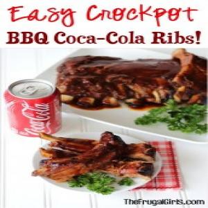 Easy Crockpot BBQ Coca-Cola Ribs Recipe!_image
