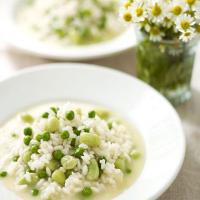 Risotto with peas & broad beans image