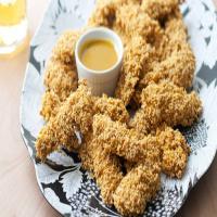 Baked Honey-Mustard Chex Chicken Fingers image