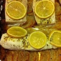 Lemon-Herb Fish and Potato Bake_image