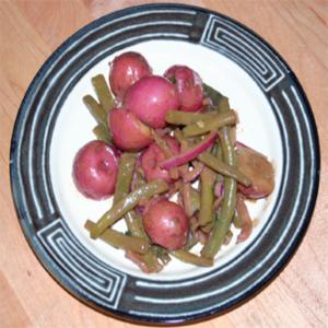 Garden Bean and Potato Salad With Balsamic Vinaigrette_image
