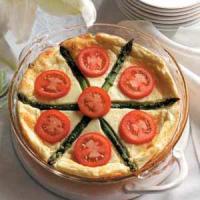 Asparagus Cheese Quiche_image