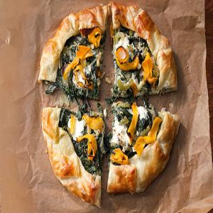 Corsican Greens Pie with Butternut Squash and Three Cheeses_image