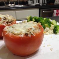 Stuffed and Baked Tomatoes image