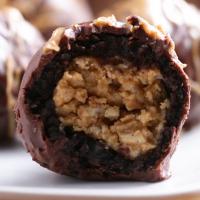 Peanut Butter Stuffed Brownie Truffles Recipe by Tasty_image