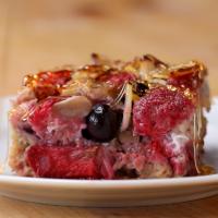 Berry Almond Oatmeal Bake Recipe by Tasty image