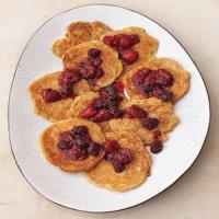 Pecan Pancakes with Mixed Berry Compote image