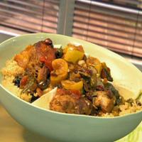 Moroccan Chicken with Squash and Dried Plums_image