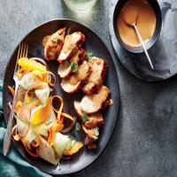 Grilled Chicken Breasts with Satay Sauce_image