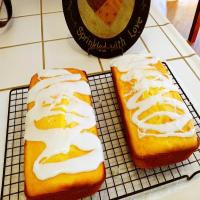 Iced Lemon Loaf Pound Cake_image