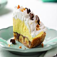 Peanut Butter-Chocolate Banana Cream Pie image