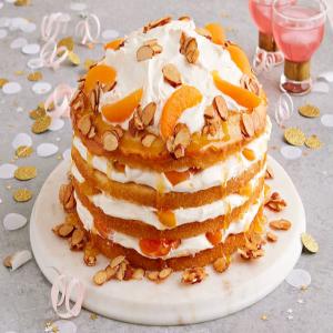 Apricot-Almond Cream Cake_image