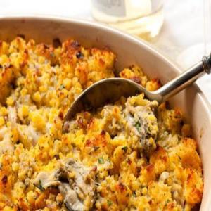 Cornbread and Oyster Stuffing Recipe_image