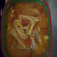 Hearty Chicken Enchilada Soup image