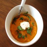 Female Nomad's Curried Carrot Soup_image