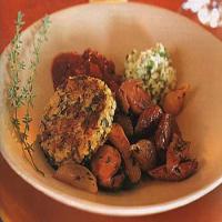 Roasted Wild Mushrooms in Red-Wine Reduction image