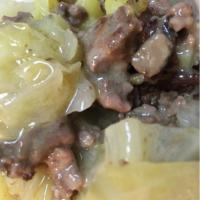 Ground Beef Casserole with Potatoes and Cabbage image