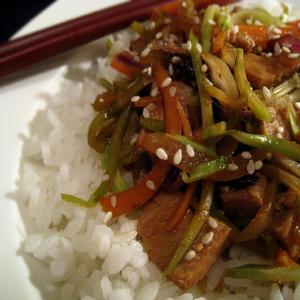 Asian Pork & Veggie Stir Fry_image