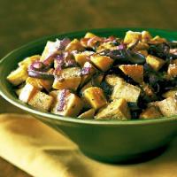 Roasted Sweet Potatoes and Onions with Rosemary and Parmesan image