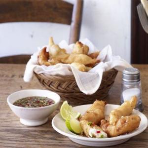 Sole goujons with Thai sauce_image