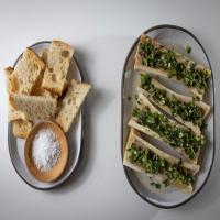 Roasted Bone Marrow with Parsley Topping_image