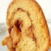 Old Fashioned Sour Cream Cake W/ Apple Nut Filling_image