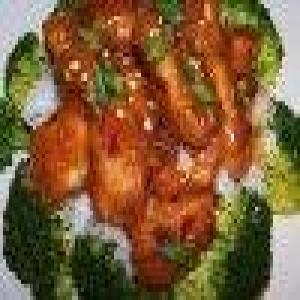 Oven Fried General Tso's Chicken_image