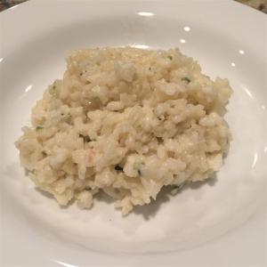 Creamy Roasted Garlic and Chives Risotto image