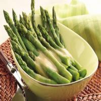 Asparagus with Maple-Mustard Sauce image