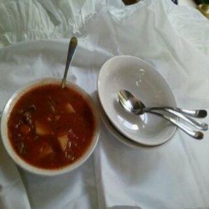 Southern Tomato Veggie Soup image