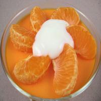 Orange Velvet Gelatin-Yogurt Mousse image