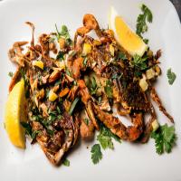 Soft-Shell Crab With Preserved Lemon and Almonds_image