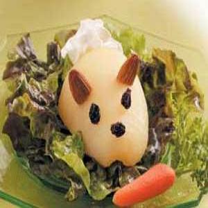 Bunny Pear Salad Recipe_image