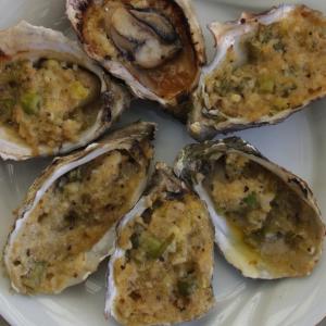 BBQ Oysters With Ginger image